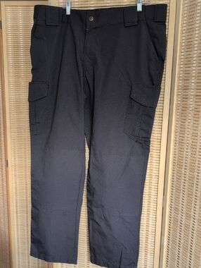 Men's Tact Squad Black Cargo Pants